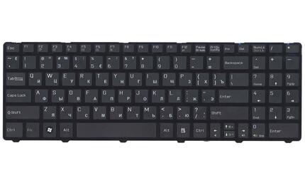 Клавиатура для ноутбука MSI (CR640, CX640) Black, (Black Frame), RU - фото 2