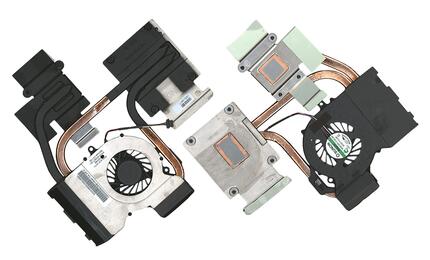 Система охлаждения для ноутбука HP 5V 0,4А 4-pin Sunon, Pavilion DV6-6000, DV6-6100, DV7-6000 (Intel с отдельным видео)