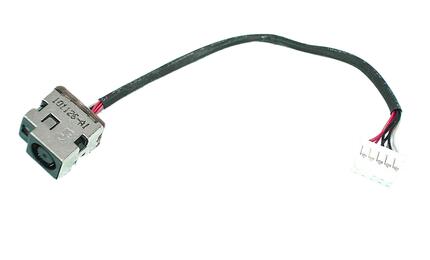 Разъем питания для ноутбука HP Pavilion DV6-3000, DV7-4000 с кабелем 11.5 см - фото 2