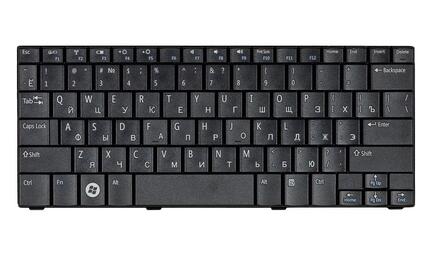 Клавиатура для ноутбука Dell Inspiron Mini (1011, 1010) Black, RU - фото 2