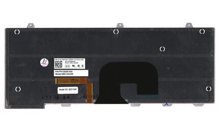 Клавиатура для ноутбука Dell Alienware (M14x R1, M14x R2) с подсветкой (Light), Black, RU/EN - фото 3