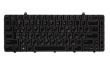 Клавиатура для ноутбука Dell Alienware (M11X-R2, M11X-R3) с подсветкой (Light), Black, RU - фото 2