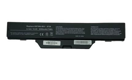 Аккумуляторная батарея для ноутбука HP Compaq HSTNN-IB51 6720s 14.4V Black 5200mAh OEM Аккумуляторная батарея для ноутбука HP Compaq HSTNN-IB51 6720s 14.4V Black 5200mAh OEM