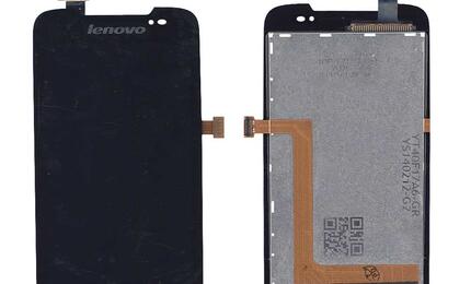 Матрица с тачскрином (модуль) для Lenovo IdeaPhone A390 черный