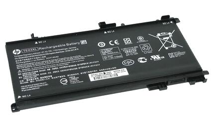 Аккумуляторная батарея для ноутбука HP TE03XL Pavilion 15-bс Omen 15-AX 11.55V Black 5150mAh Orig Аккумуляторная батарея для ноутбука HP TE03XL Pavilion 15-bс Omen 15-AX 11.55V Black 5150mAh Orig