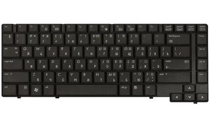 Клавиатура для ноутбука HP Compaq 6730B, 6735B, 6530B, 6535B Black, RU - фото 2