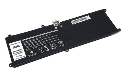 Аккумуляторная батарея для ноутбука Dell VHR5P-2S1P Latitude 11 5175 7.6V Black 3400mAh OEM Аккумуляторная батарея для ноутбука Dell VHR5P-2S1P Latitude 11 5175 7.6V Black 3400mAh OEM