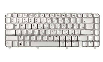 Клавиатура для ноутбука HP Pavilion (DV5-1000) Silver, RU - фото 2
