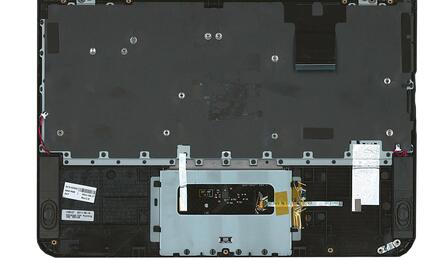 Клавиатура для ноутбука Samsung Chromebook (XE500) Black, (Black TopCase), RU - фото 2
