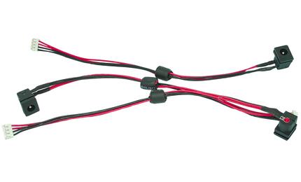 Разъем питания для ноутбука Toshiba Satellite A105, A135 с кабелем HY-TO002