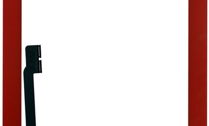 Тачскрин (Сенсорное стекло) для планшета Apple iPad 3 A1416, A1430, A1403, A1458, A1459, A1460 красный