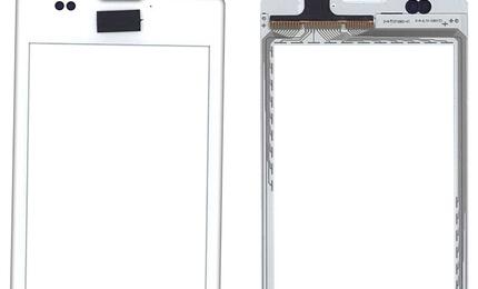 Тачскрин (Сенсорное стекло) для смартфона Sony Xperia E / E Dual C1505, C1605 белый
