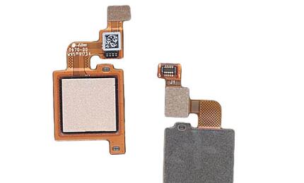 Шлейф со сканером отпечатка пальца для Xiaomi Mi 5x золотой