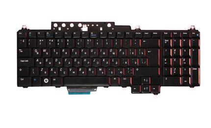 Клавиатура для ноутбука Dell Inspiron (1700, 1721, Vostro 1700, XPS M1720 M1721 M1730) Black, RU - фото 2