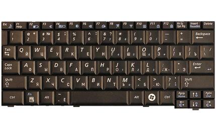 Клавиатура для ноутбука Samsung (N120, N510) Black, RU - фото 2