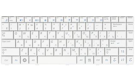 Клавиатура для ноутбука Samsung (X418, X420) White, RU - фото 2