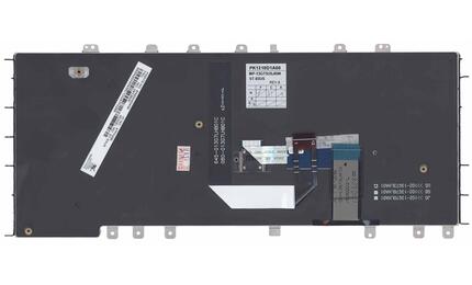 Клавиатура для ноутбука Lenovo ThinkPad (Yoga S1) с подсветкой (Light), с указателем (Point Stick), Black, Black Frame, RU - фото 3