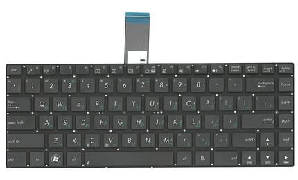 Клавиатура для ноутбука Asus N46, Black, (No Frame) RU - фото 2