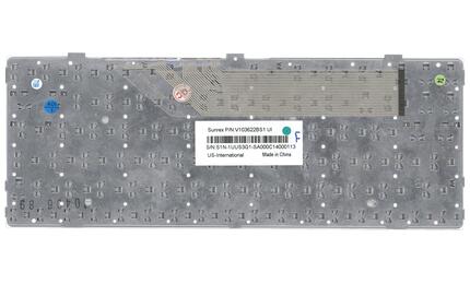 Клавиатура для ноутбука MSI (U160, U135) White, (White Frame), RU - фото 3