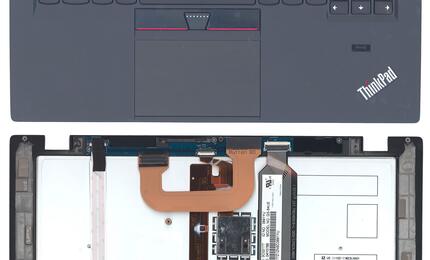 Клавиатура для ноутбука Lenovo ThinkPad (X1 Carbon) с подсветкой (Light), с указателем (Point Stick), Black, (Black TopCase), RU