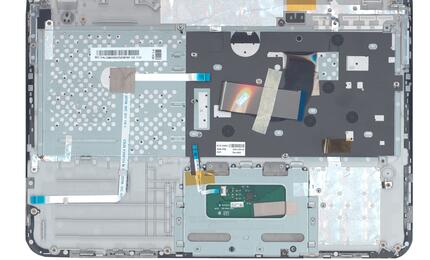 Клавиатура для ноутбука Samsung (SF310) Black, (Silver TopCase), RU - фото 3