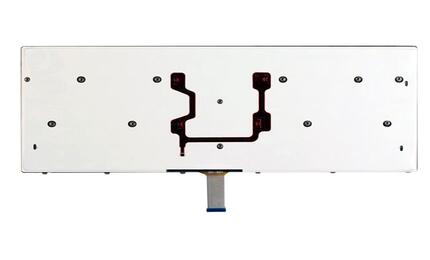 Клавиатура для ноутбука Apple MacBook 15.4&quot; (A1260) Silver, (No Frame), RU (горизонтальный энтер) - фото 3