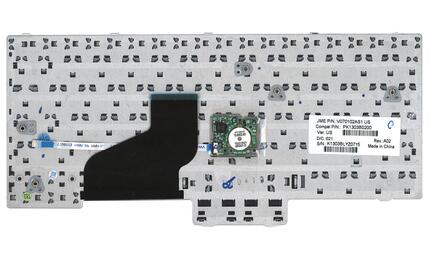 Клавиатура для ноутбука HP Elitebook (2530P) с указателем (Point Stick), Black, RU - фото 3