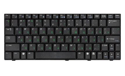 Клавиатура для ноутбука Asus (U5, U5F, U5A, U5S) Black, RU - фото 2
