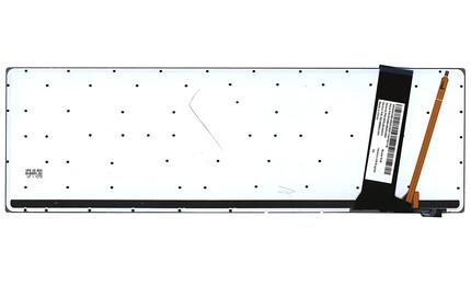 Клавиатура для ноутбука Asus (N56, N56V) с подсветкой (Light), Black, (No Frame) RU - фото 3
