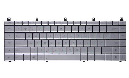 Клавиатура для ноутбука Asus (N45, N45S, N45SF) Silver, RU - фото 2