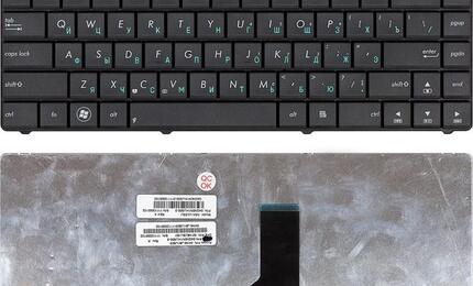 Клавиатура для ноутбука Asus (N43, N43J, N43JF, N43JM, N43JQ) Black, RU
