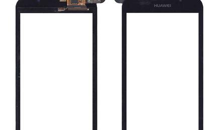 Тачскрин (Сенсорное стекло) для смартфона Huawei Ascend G300 черный
