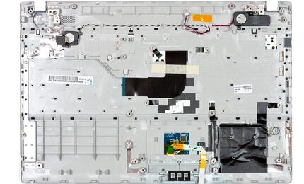 Клавиатура для ноутбука Samsung (RV711) Black, (Black Frame), (Gray TopCase), RU - фото 2