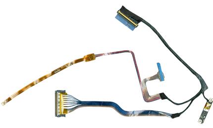 Шлейф матрицы для ноутбука Dell Latitude E6400, для моделей с LED (светодиодной) подсветкой матрицы