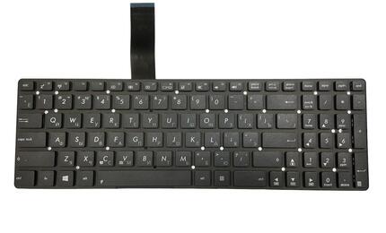 Клавиатура для ноутбука Asus (K55, X501) Black, (No Frame) RU