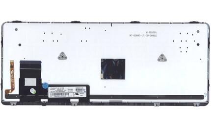 Клавиатура для ноутбука HP Elitebook (725 G2) с указателем (Point Stick), Black, (Gray Frame) RU - фото 3