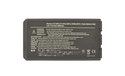 Аккумуляторная батарея для ноутбука Dell M5701 Inspiron 1000 14.8V Black 4400mAh OEM Аккумуляторная батарея для ноутбука Dell M5701 Inspiron 1000 14.8V Black 4400mAh OEM