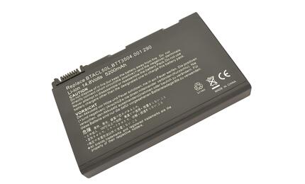 Аккумуляторная батарея для ноутбука Acer BATCL50L Travelmate 291 11.1V Black 5200mAh OEM Аккумуляторная батарея для ноутбука Acer BATCL50L Travelmate 291 11.1V Black 5200mAh OEM - фото 2
