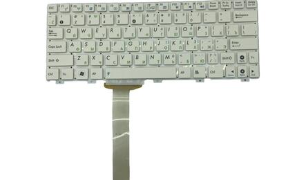 Клавиатура для ноутбука Asus EEE PC 1011, 1015, 1016, 1018, 1025, X101 White, (No Frame) RU
