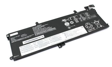 Аккумуляторная батарея для ноутбука Lenovo L18M3P71 ThinkPad 15 11.52V Black 4950mAh OEM