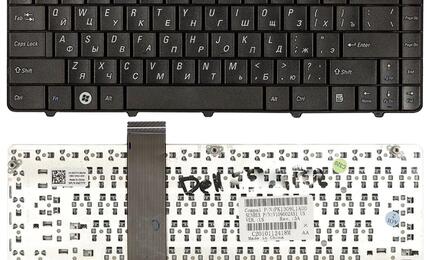 Клавиатура для ноутбука Dell Inspiron (11Z, 1110) Black, RU/EN