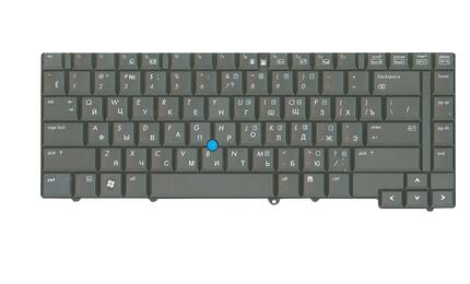 Клавиатура HP EliteBook (8530W) с указателем (Point Stick) Black, RU - фото 2
