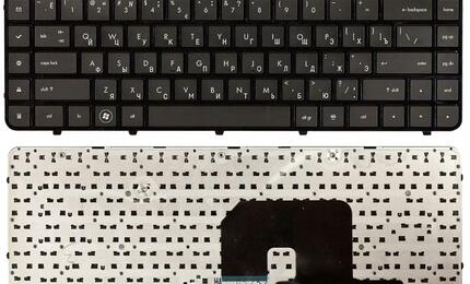 Клавиатура для ноутбука HP Pavilion DV6-3000, DV6-3100, DV6-3200, DV6-3300, DV6-4000, DV6T-3000, DV6T-3100, DV6T-3200, DV6T-4000, DV6Z-3000, DV6Z-3100 Black, RU