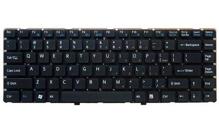Клавиатура для ноутбук Sony Vaio (VGN-NW) Black, (No Frame) RU - фото 2