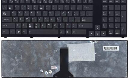 Клавиатура для ноутбука Asus (K93) Black, (Black Frame) RU