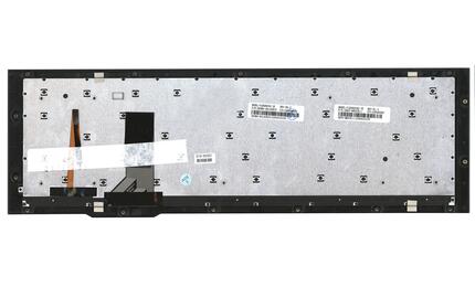 Клавиатура для ноутбука Asus (G75V, G75W) с подсветкой (Light), Black, (Gray Frame) RU (вертикальный энтер) - фото 3