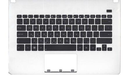 Клавиатура для ноутбука Asus (X301A) Black, (White TopCase), RU - фото 2
