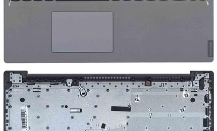 Клавиатура для ноутбука Lenovo Ideapad L3-15IML05 Black, (Grey TopCase), RU