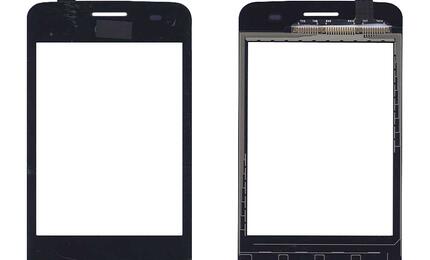 Тачскрин (Сенсорное стекло) для смартфона LG Optimus L3 II Dual E435 черный