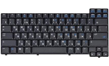 Клавиатура для ноутбука HP Compaq (NC6110, NC6120, NC6130, NX6110, NX6120, NX6130, NC6220) Black, RU - фото 2